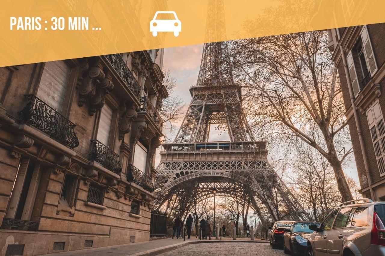 Cozy Appart'3 - Centre Ville & Proche Gare - Cozy Houses Massy  Ngoại thất bức ảnh